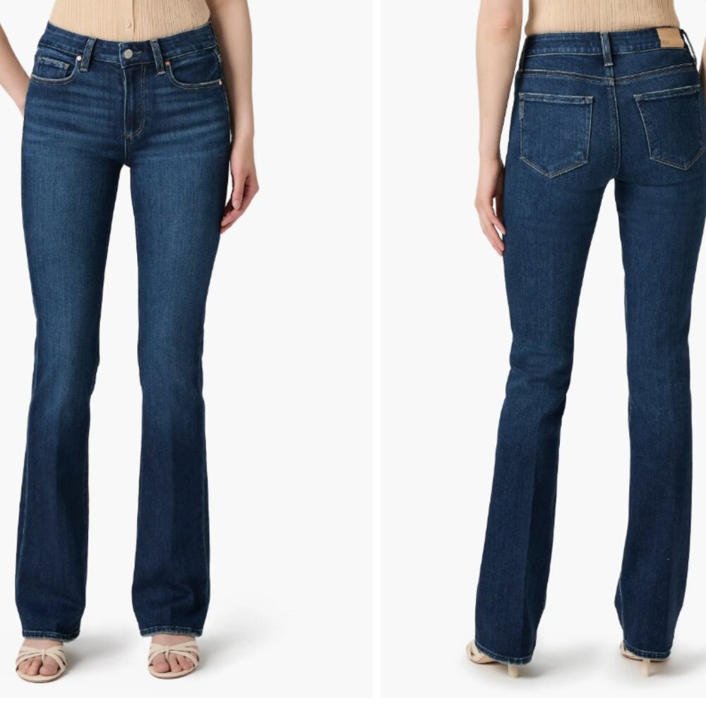 Manhattan High Waist Bootcut Jeans